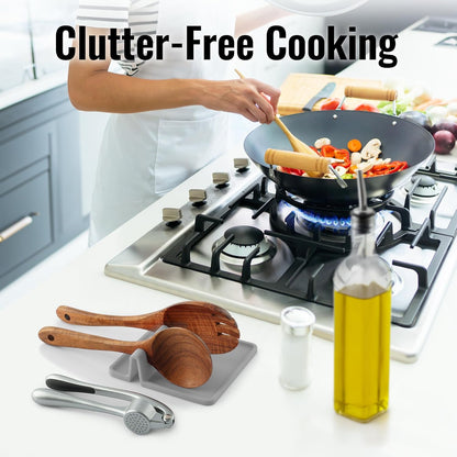 Silicone Non Stick Utensil Rest - BPA-Free